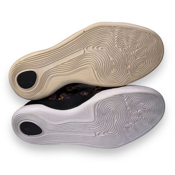 Nike Kobe 9 EM GS 'Floral' Basketball Sneakers 677619-001 Youth 6 Women's 7.5 - Picture 8 of 11